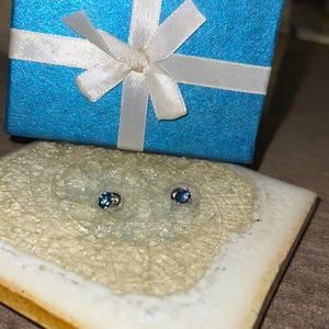 Blue Sapphire earrings